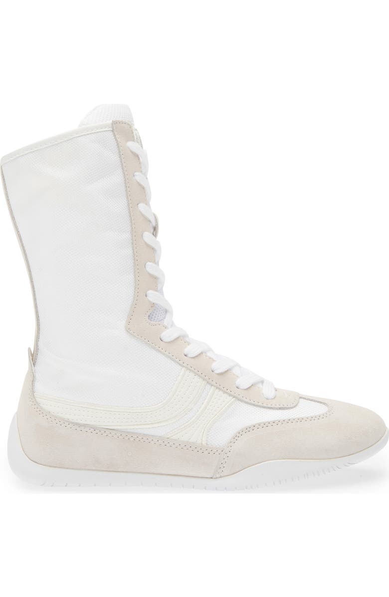 Steve Madden Paxtin Lace Up Boot, Alternate, color, White Multi