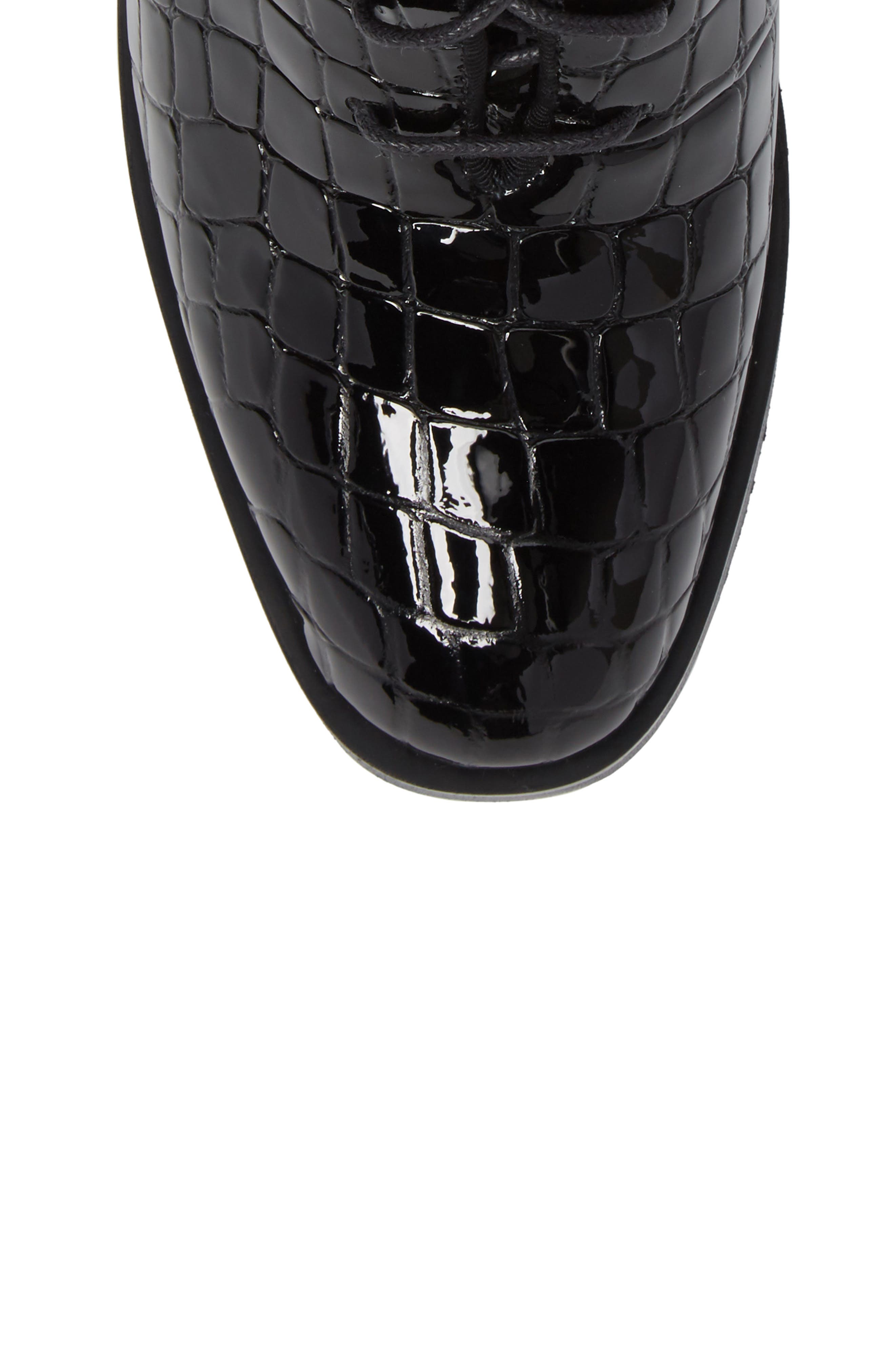 Talcott Block Heel Bootie, Alternate, color, BLACK PATENT STONE