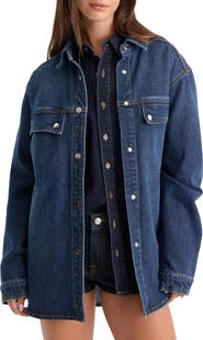 Good American The Denim Overshirt