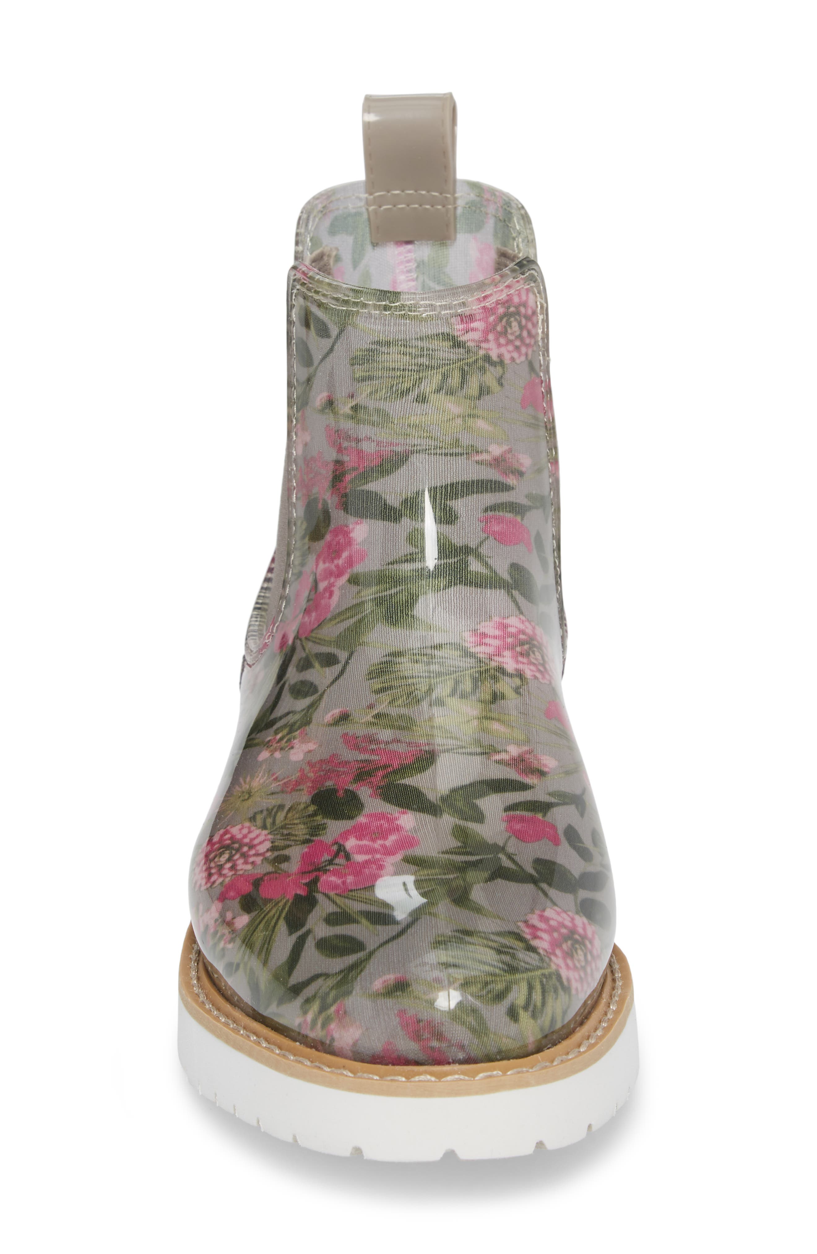 Kensington Chelsea Rain Boot, Alternate, color, TROPICAL FLORAL