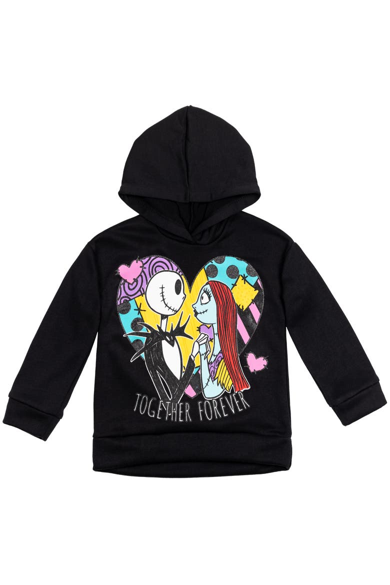 Nightmare Before Christmas Fleece Hoodie and Leggings Set, Alternate, color, Jack Sally Purple