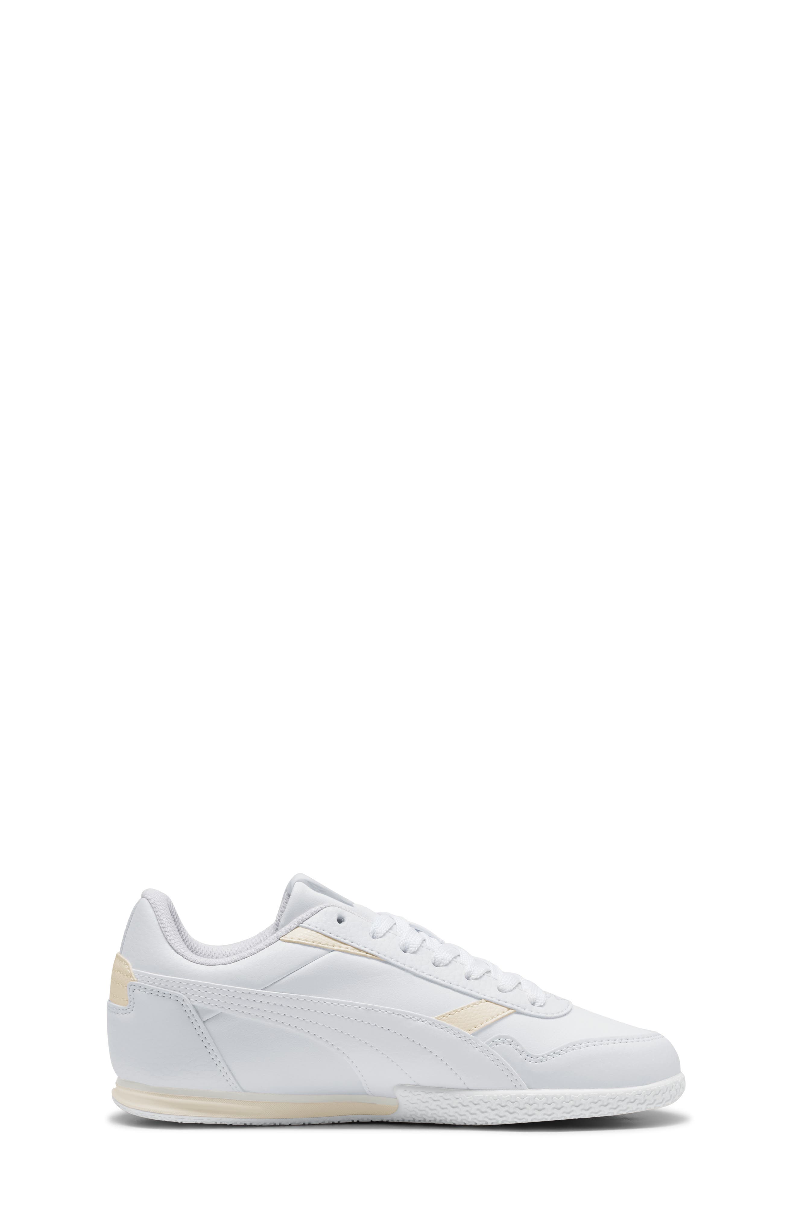 Kids' Bella Donna SL Sneaker, Alternate, color, PUMA WHITE/ PUMA WHITE/ SILVER