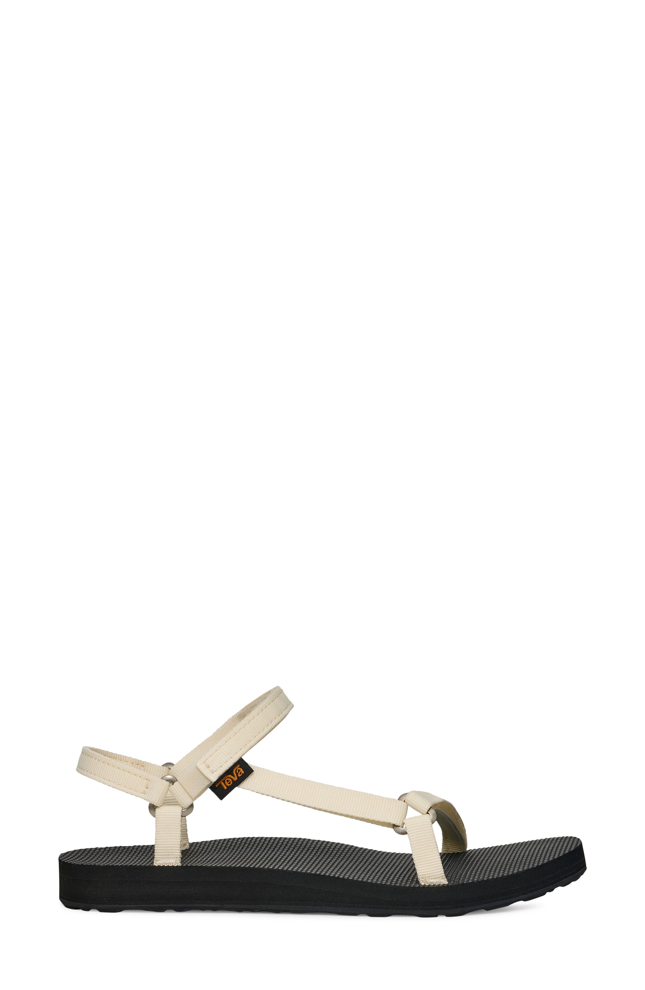 Original Universal Slim Sandal, Alternate, color, WHITE/ BLACK