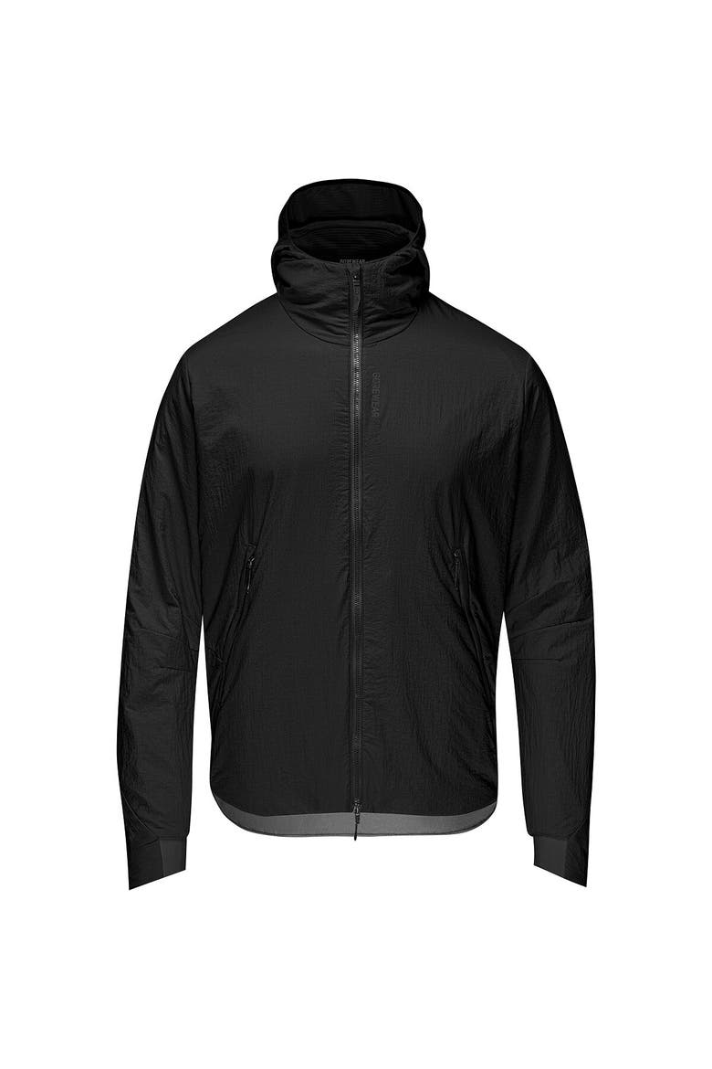 Concurve Windstopper Insulated Hooded Jacket - Men's, Alternate, color, Black