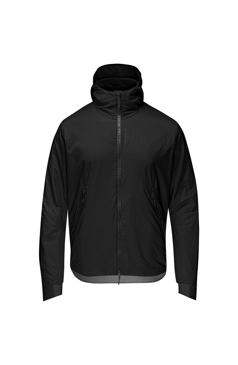 GOREWEAR Concurve Windstopper Insulated Hooded Jacket - Men's, Alternate, color, Black