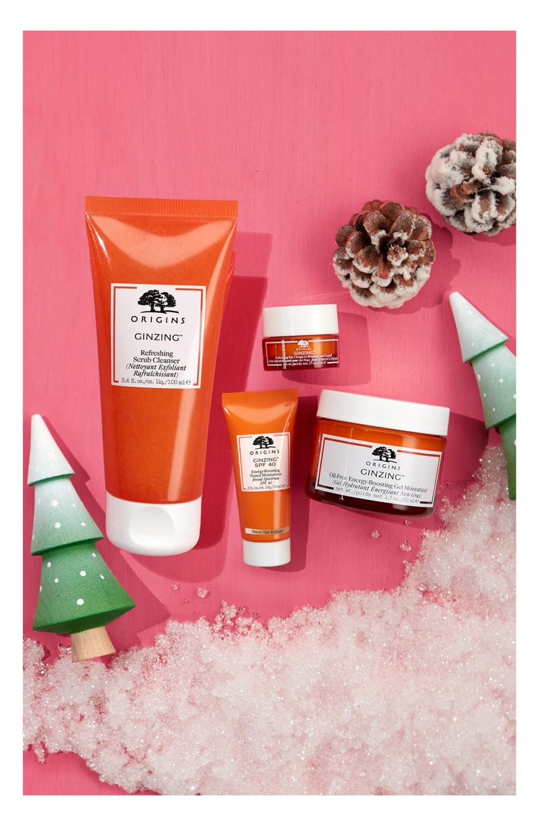 Origins Morning Merry GinZing<sup>™</sup> Essentials to Boost Radiance Skin Care Set, Alternate, color,