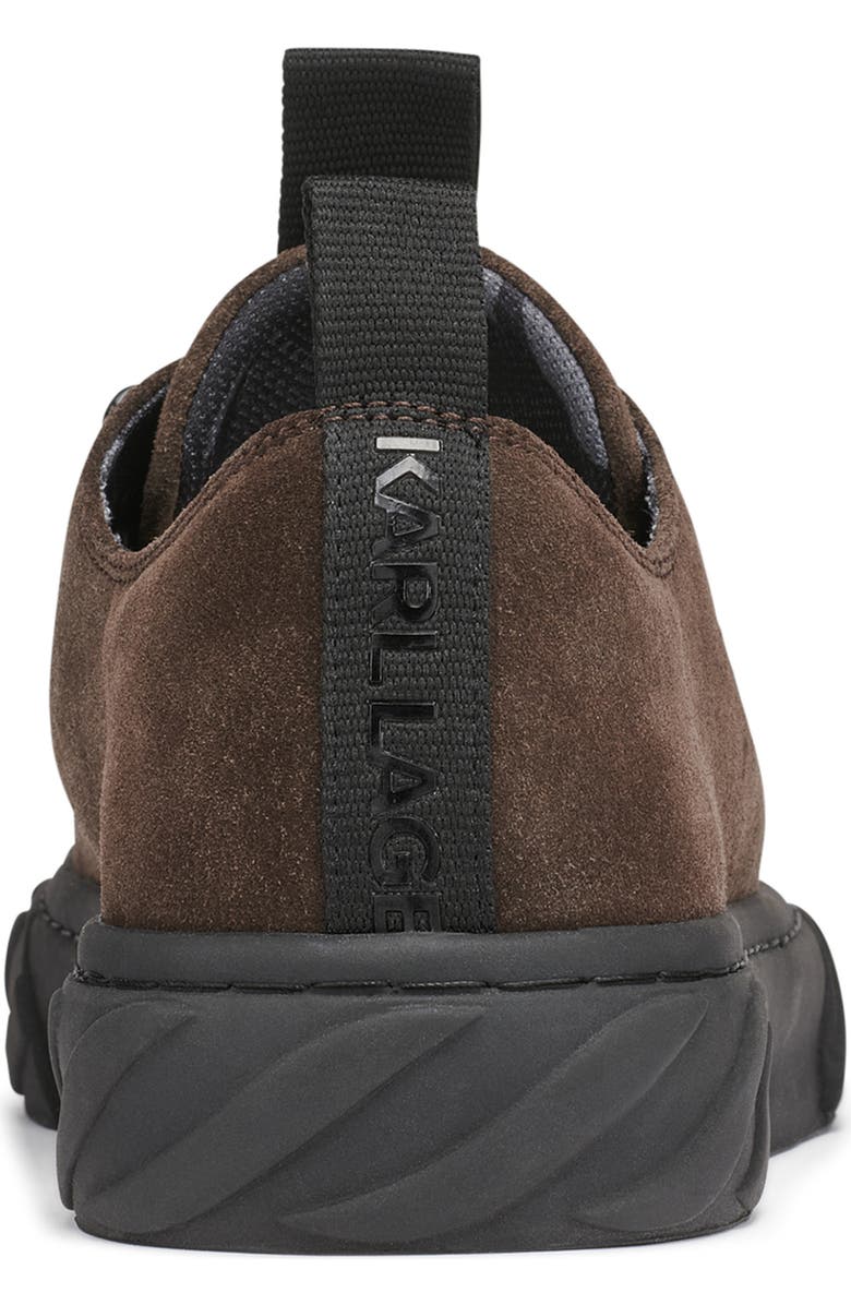 KARL LAGERFELD PARIS Low Top Sneaker, Alternate, color, Brown