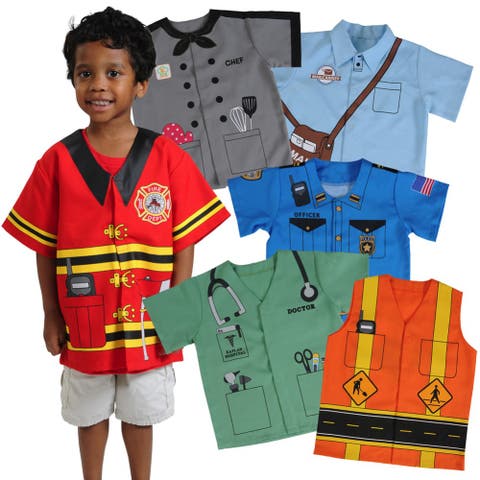Community Helper Dress-Up Shirts - Set of 6