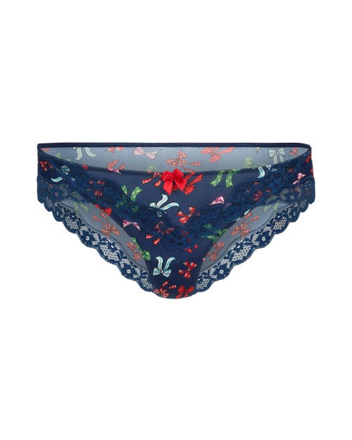 Adore Me Kati Hipster Panties In Novelty Blue