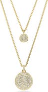 Swarovski Sublima Crystal Pendant Layered Necklace