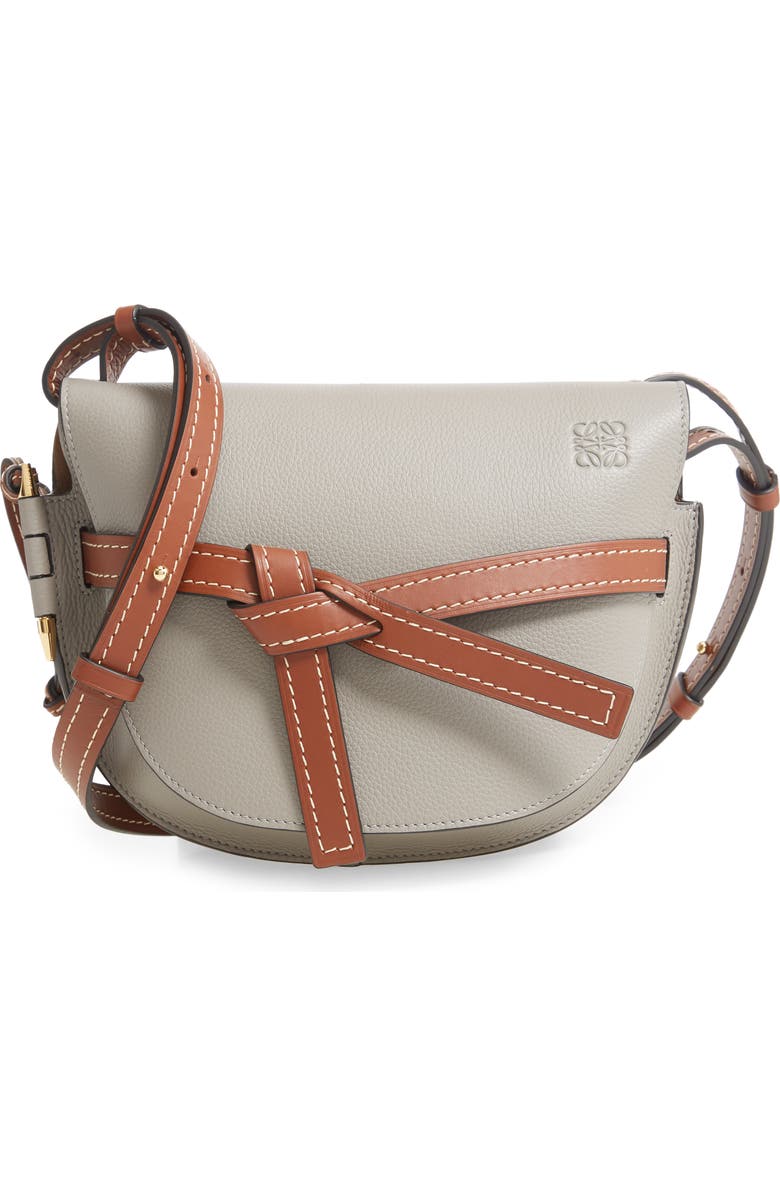 Loewe Gate Small Leather Crossbody Bag, Main, color,