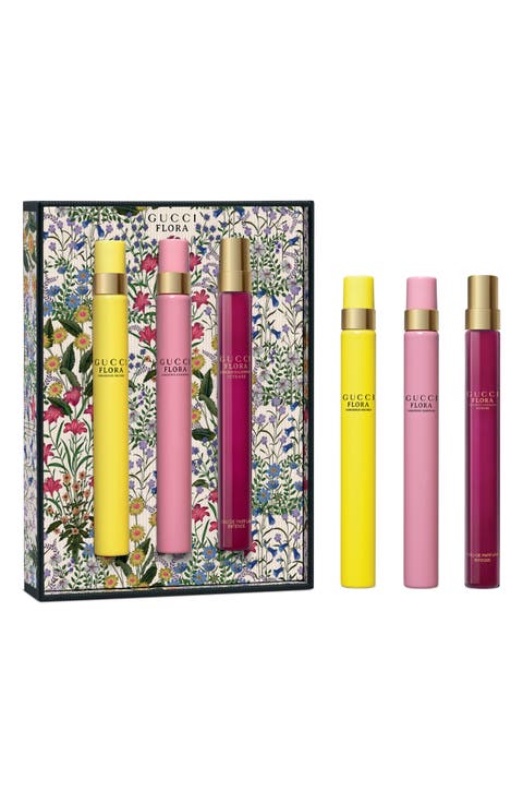 Flora Gorgeous Eau de Parfum Trio Gift Set $120 Value