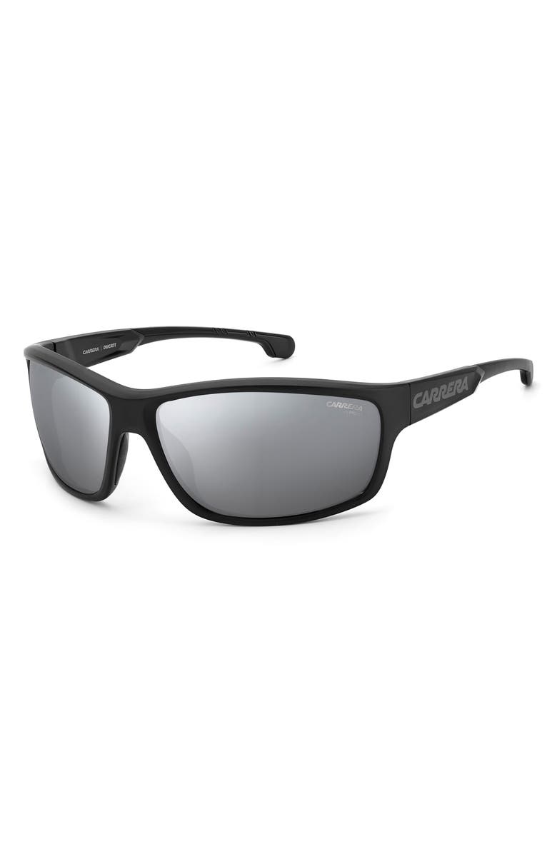 Carrera Eyewear x Ducati 68mm Oversize Rectangular Sunglasses, Alternate, color, 