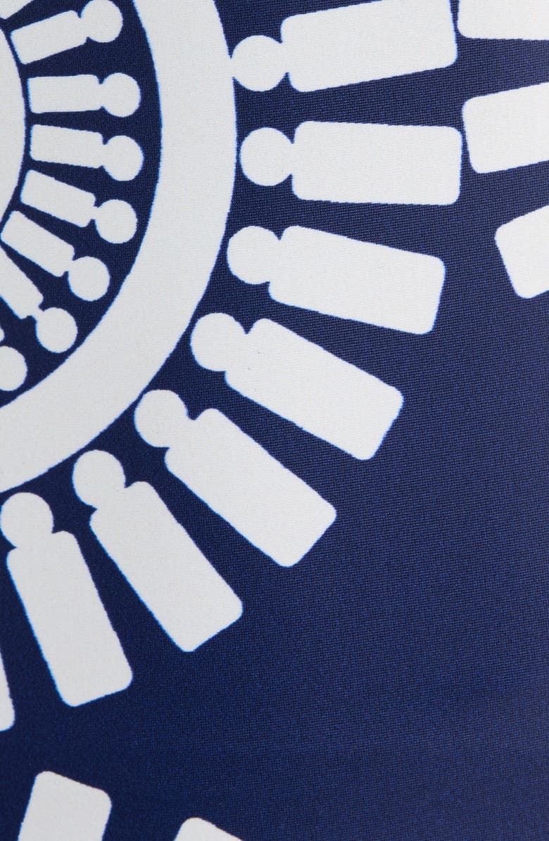 lemlem Dinha One-Piece Swimsuit, Alternate, color, Zeina Navy