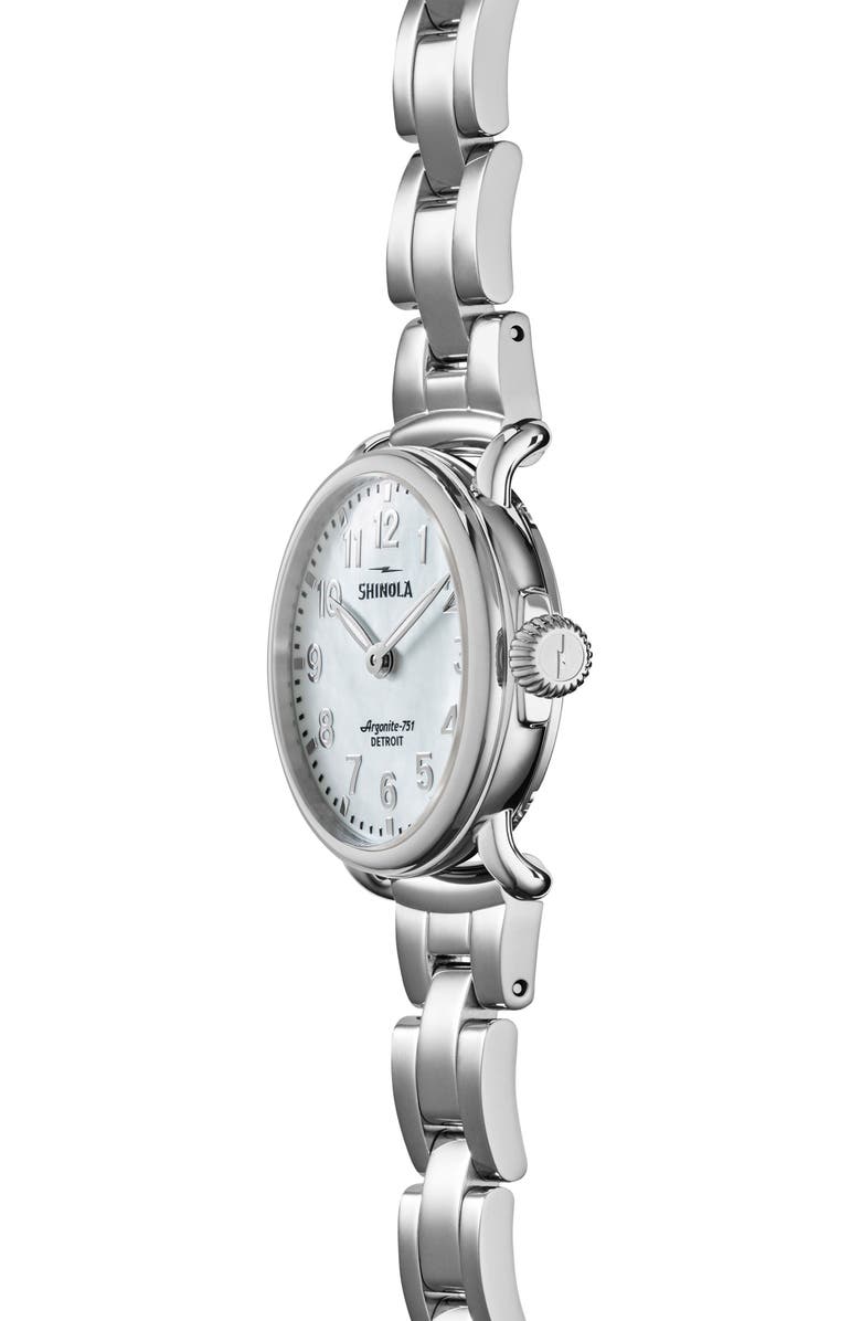 Shinola Runwell Bracelet Watch, 28mm, Alternate, color, 
