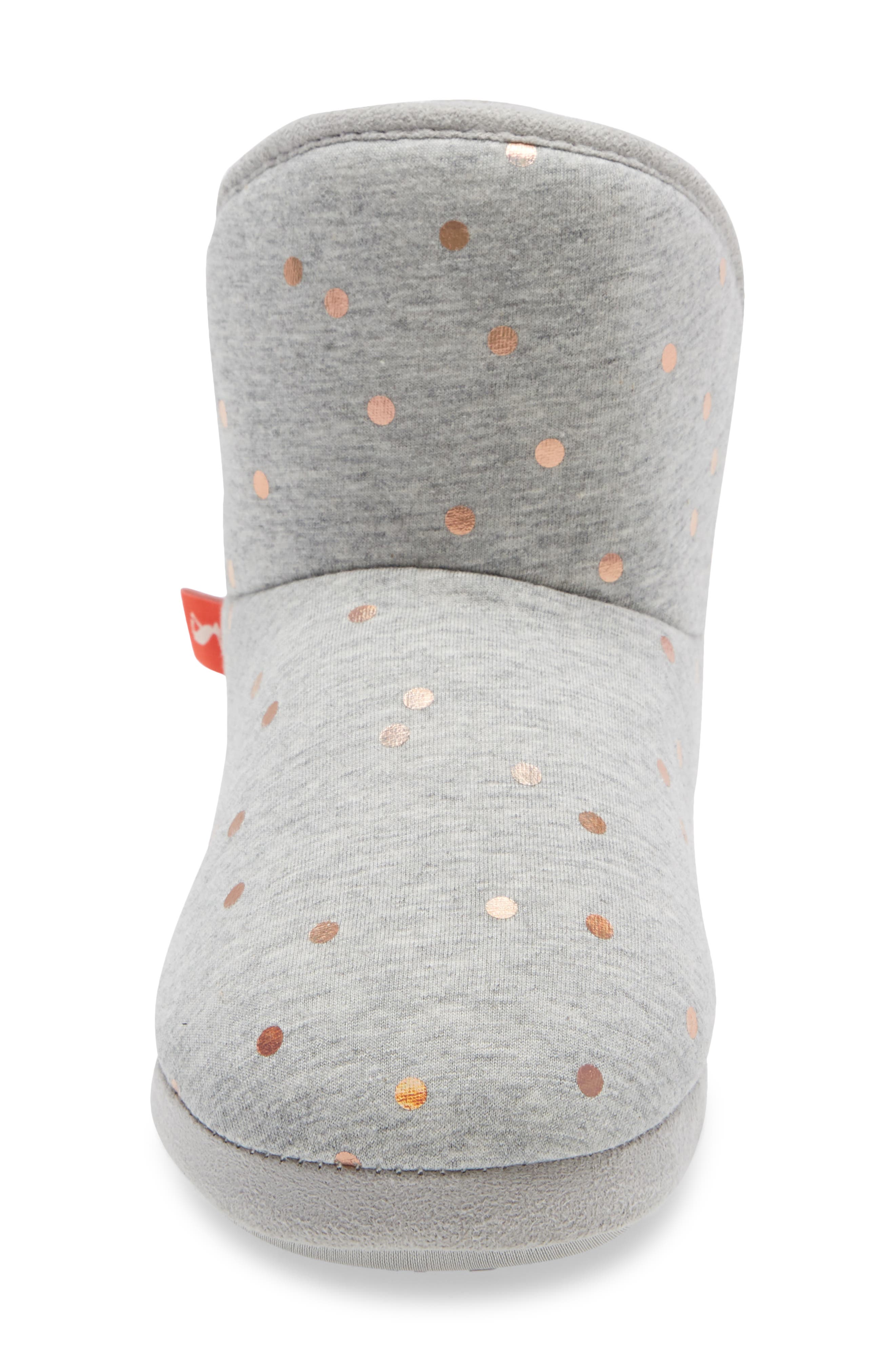 Joules Cabin Faux Fur Lined Bootie Slipper, Alternate, color, 