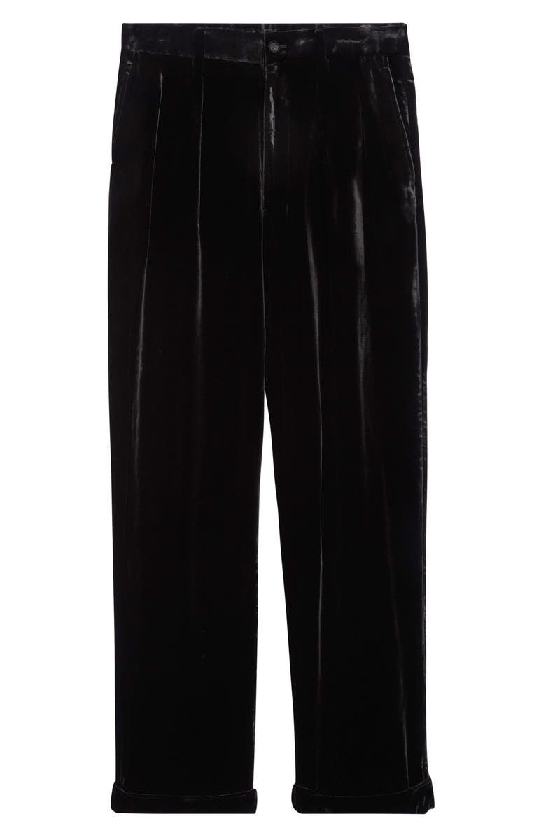 TAKAHIROMIYASHITA TheSoloist. Oxford Bags Pants, Alternate, color, Black