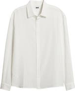 KROST Jordan Seersucker Stripe Button-Up Shirt