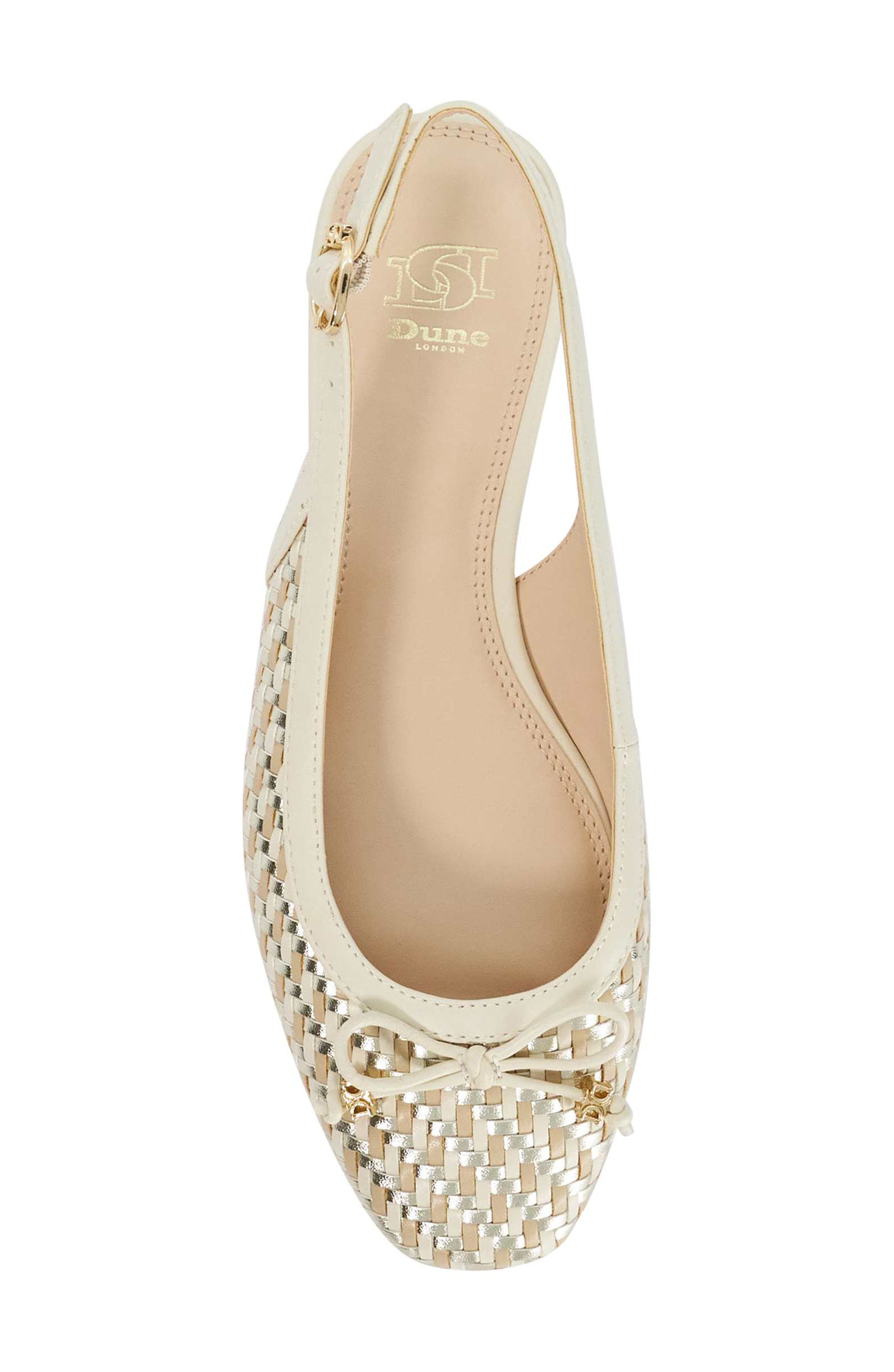 Dune London <p>Haiiden Slingback Flat (Women)</p>, Alternate, color, 