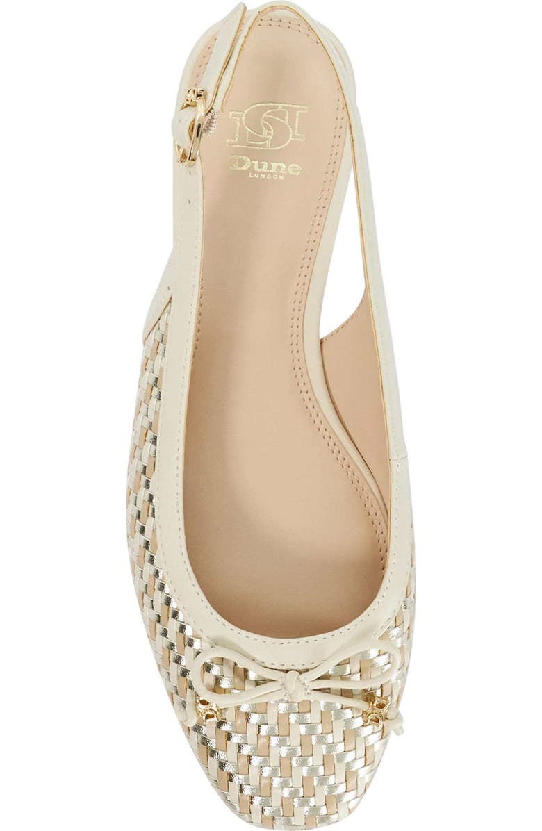 Dune London <p>Haiiden Slingback Flat (Women)</p>, Alternate, color,