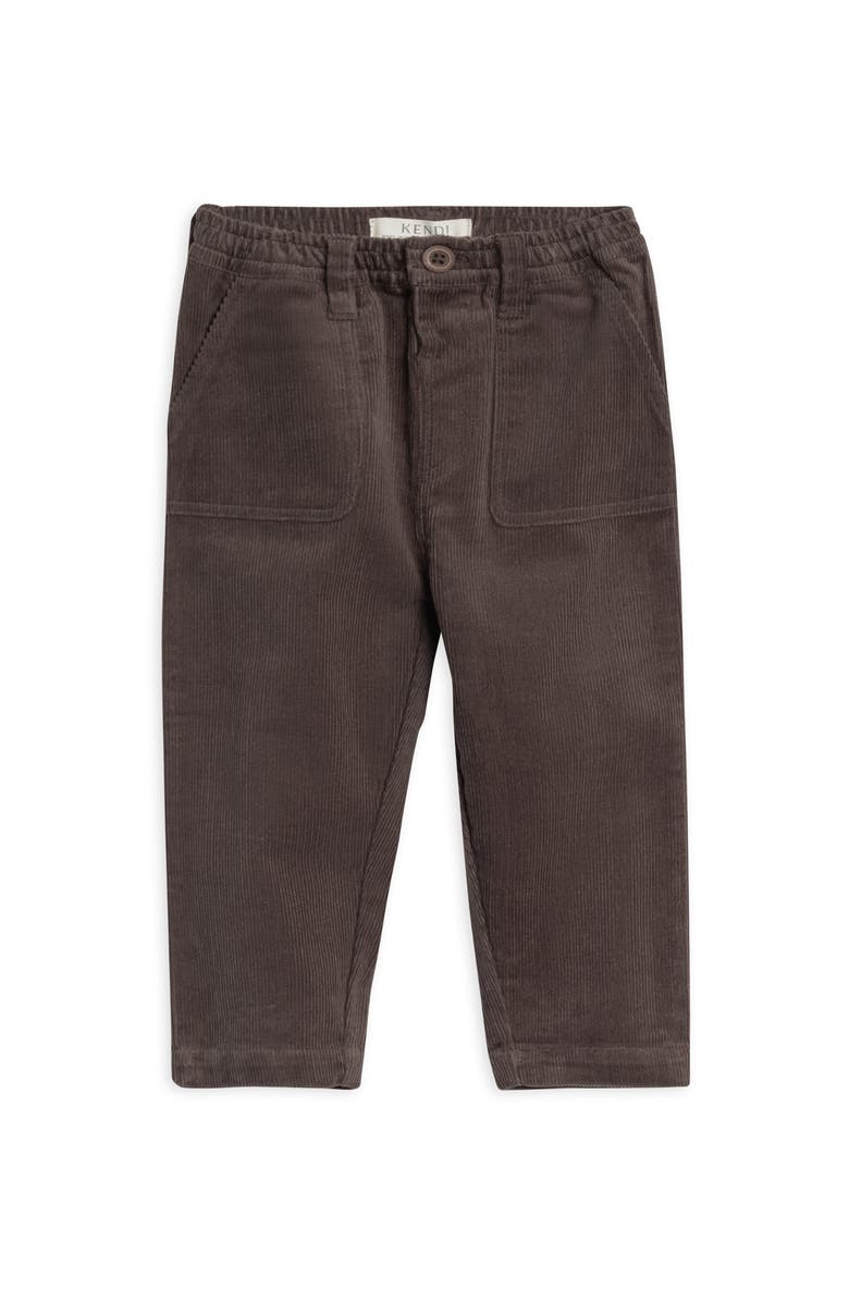 Kendi Kent Organic Corduroy Pant, Main, color, Ash