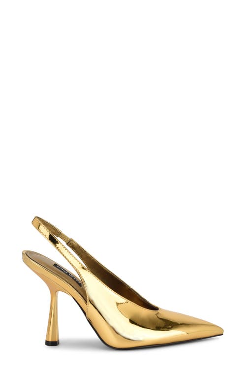 Nine West Kates Slingback Pointed Toe Pump In Multi