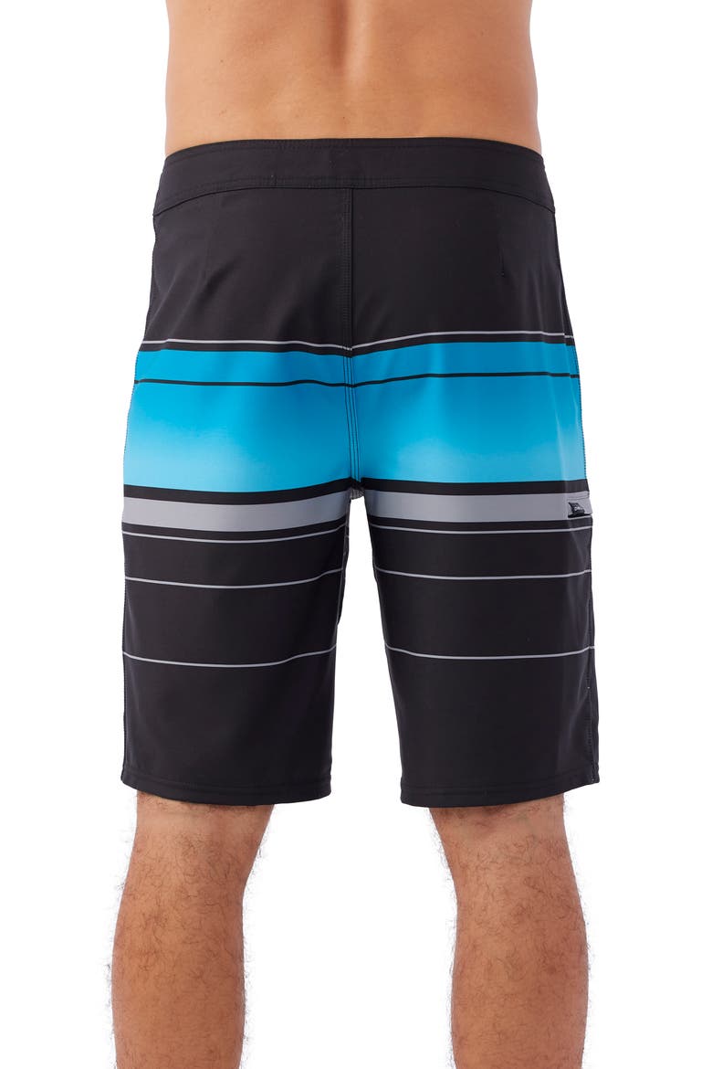 Hyperfreak Heat Stripe Board Shorts, Alternate, color, BLACK
