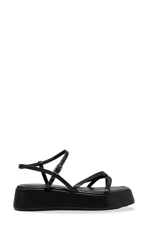 Chase & Chloe Chase And Chloe Olsen Strappy Flatform Sandal