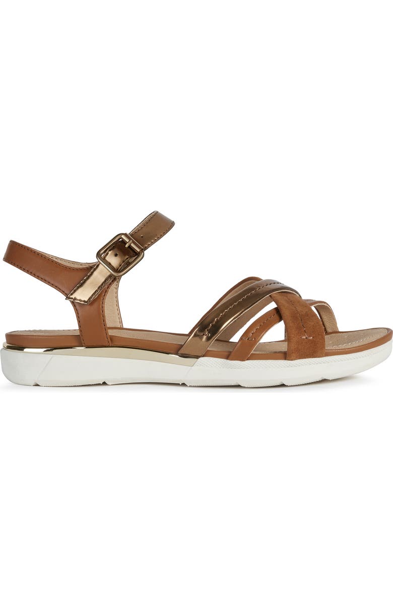 Geox Hiver 4 Strappy Sandal, Alternate, color,