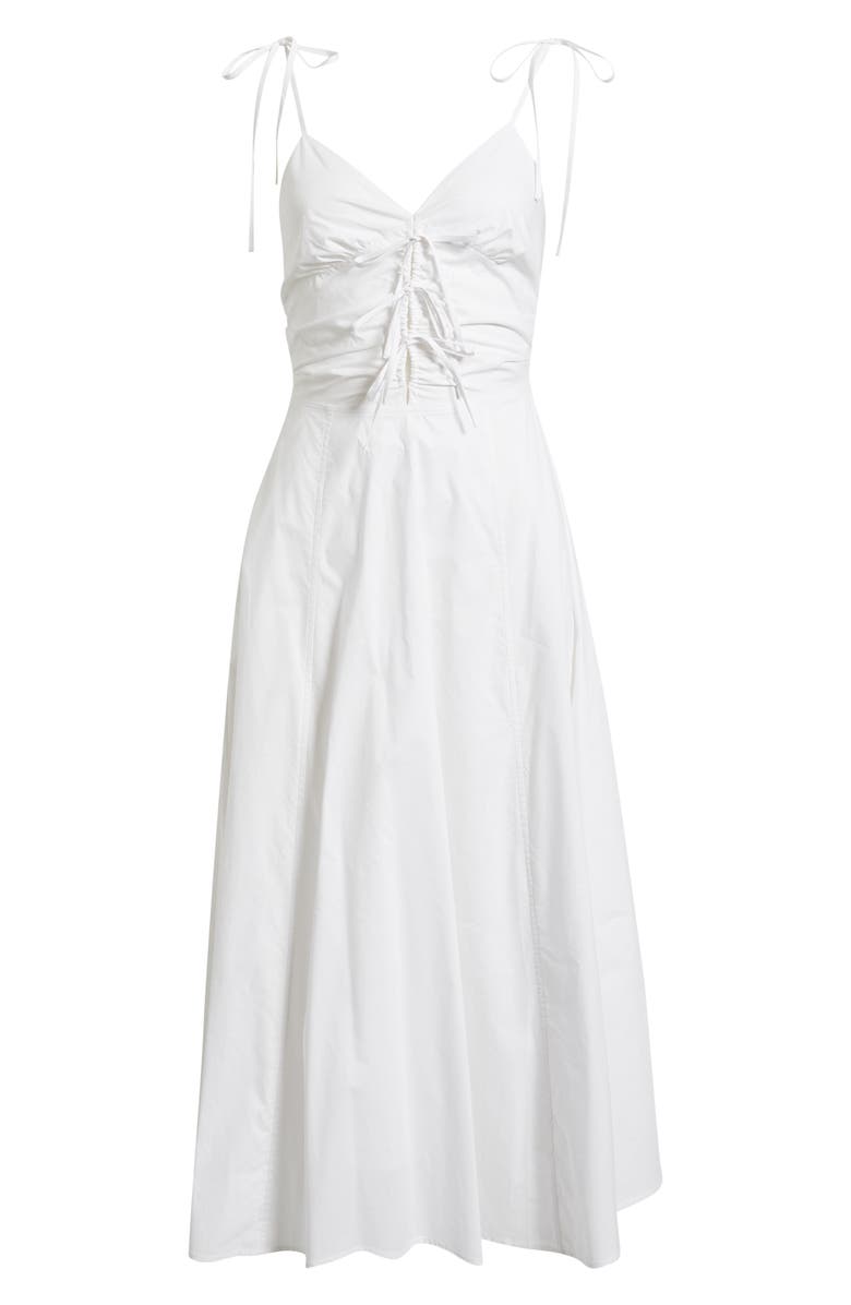 MOON RIVER A-Line Sundress, Alternate, color, White