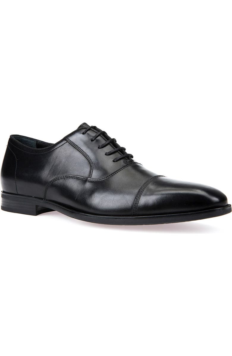 Geox Newlife Leather Oxford Dress Shoe, Main, color,
