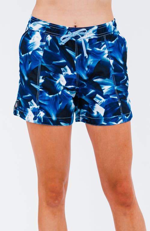 Calypsa Plus Size 4" Board Shorts