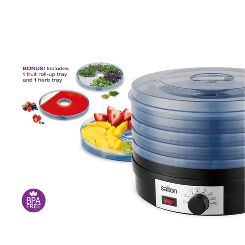 Salton Food Dehydrator In Black