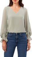 Vince Camuto Blouson Sleeve Top