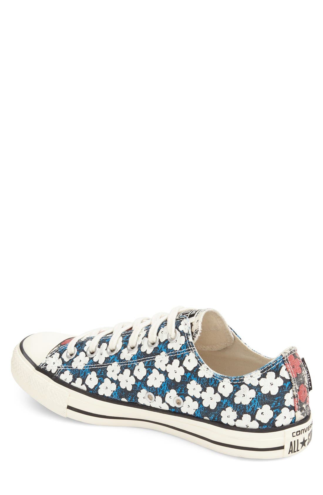 Converse Chuck Taylor<sup>®</sup> All Star<sup>®</sup> Andy Warhol Collection Low Top Sneaker, Alternate, color, 