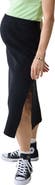 Ingrid & Isabel® Rib Maternity Midi Sweater Skirt