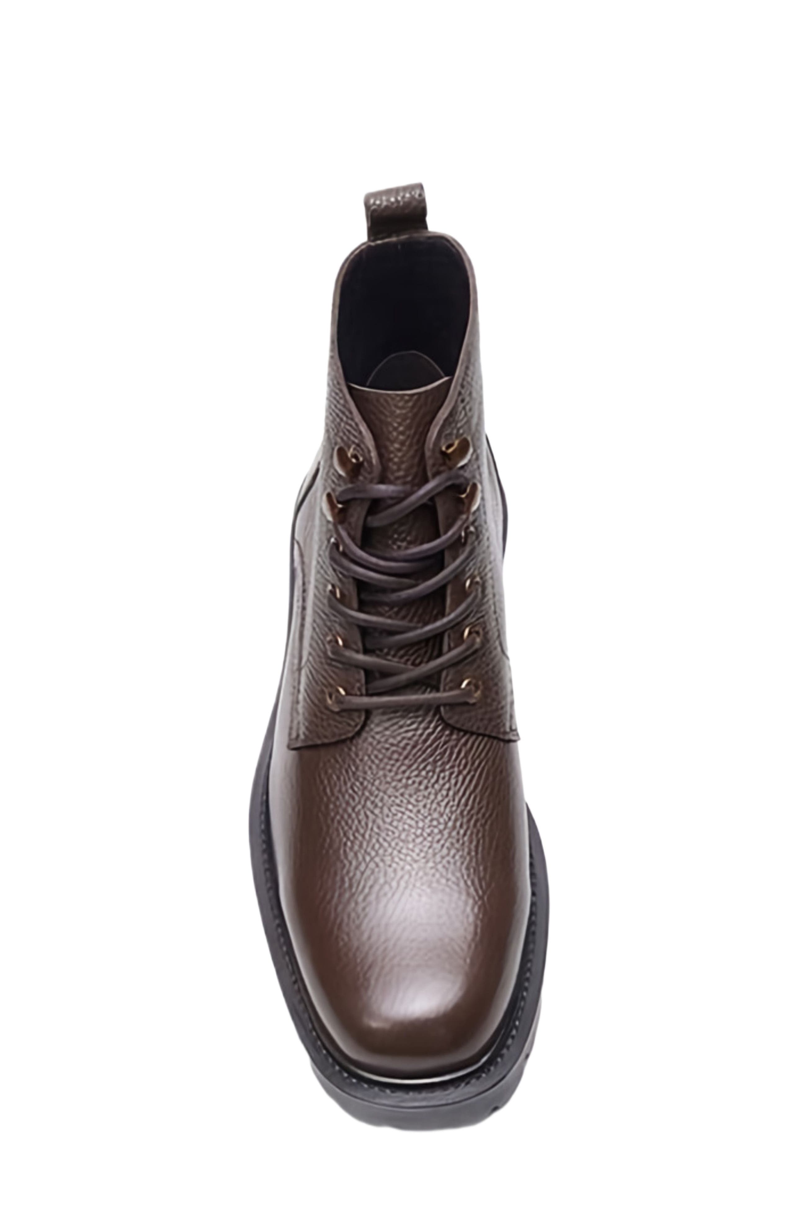 A. Veer Robert Lace-up Boot, Alternate, color, Brown