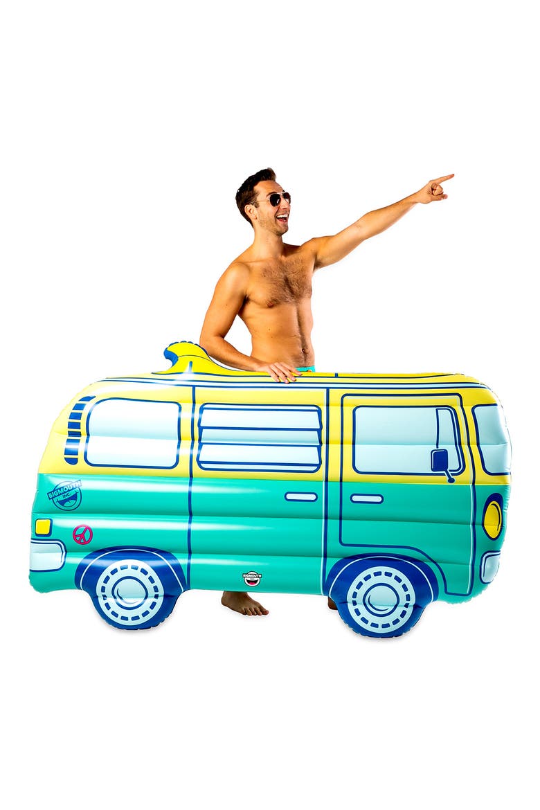 Retro Van Pool Float, Alternate, color, MULTI