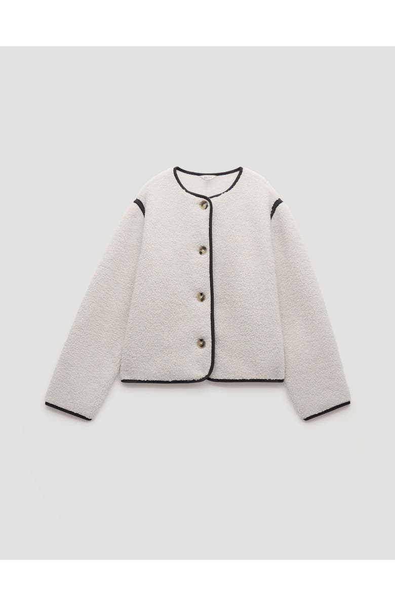 Hush Alina Borg Button Cardigan, Alternate, color, Stone White