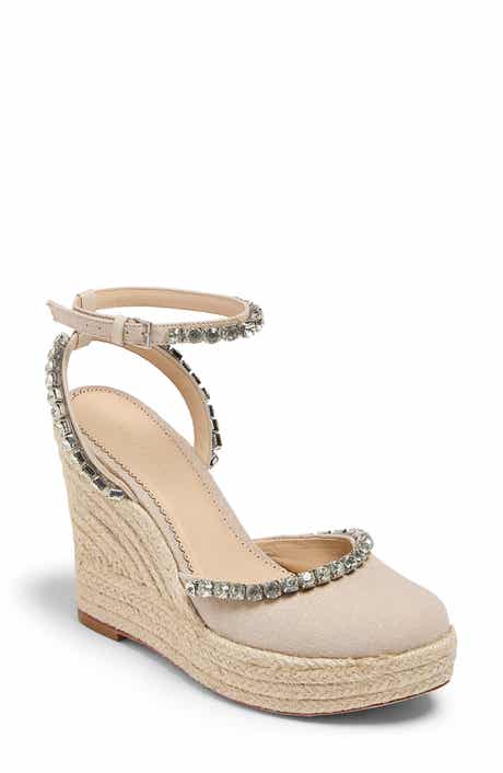 Cinq à Sept Jeanne Crystal Espadrille Wedge