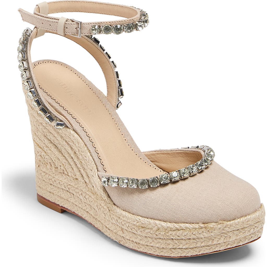 Cinq À Sept Jeanne Crystal Espadrille Wedge