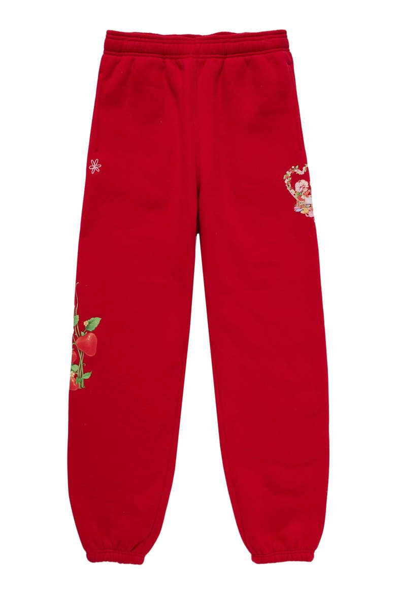 Life Is Sweet Sweatpants, Alternate, color, RED