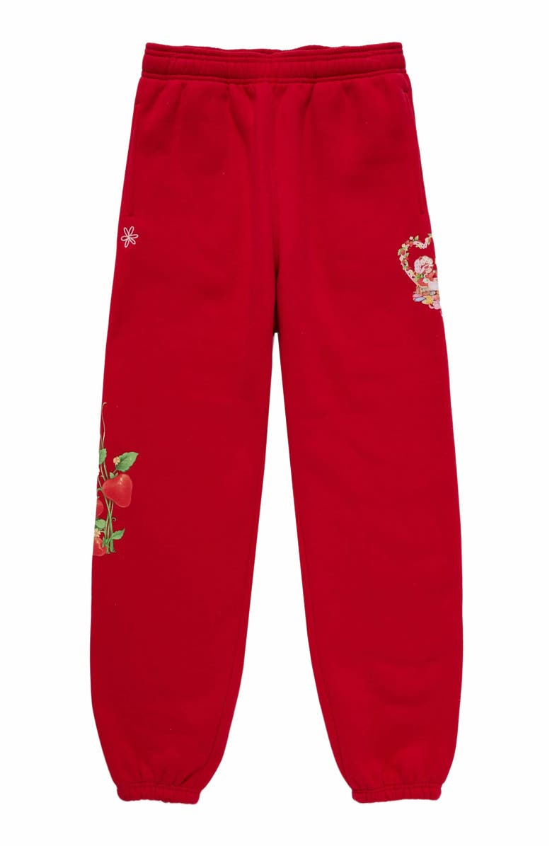 Samii Ryan | Life Is Sweet Sweatpants , Red , Medium , 3, Alternate, color, Red