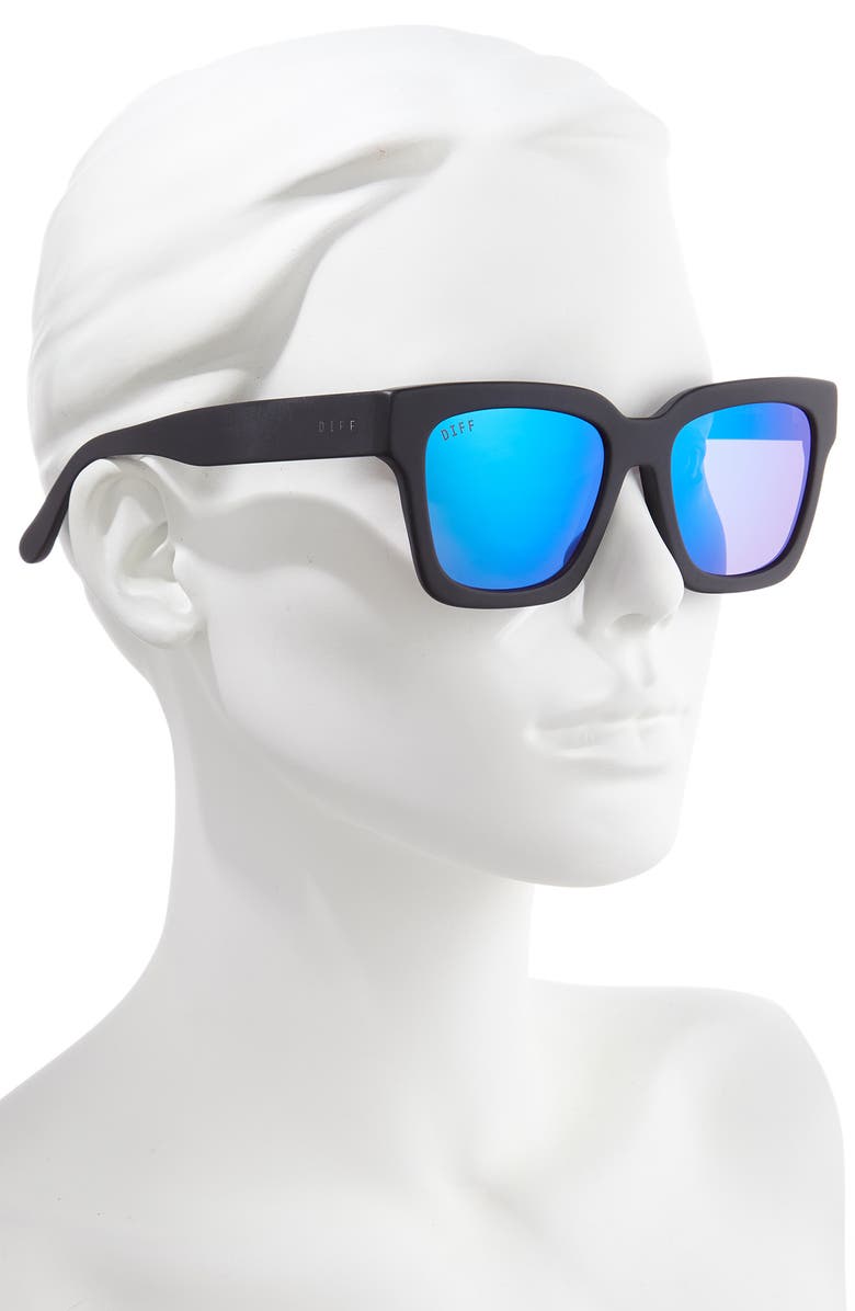 DIFF Austen 55mm Square Sunglasses, Alternate, color, 