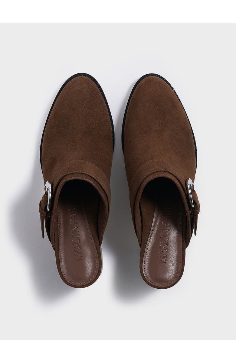 MARION PARKE Carson 60 Mule Nappa, Alternate, color, Mocha