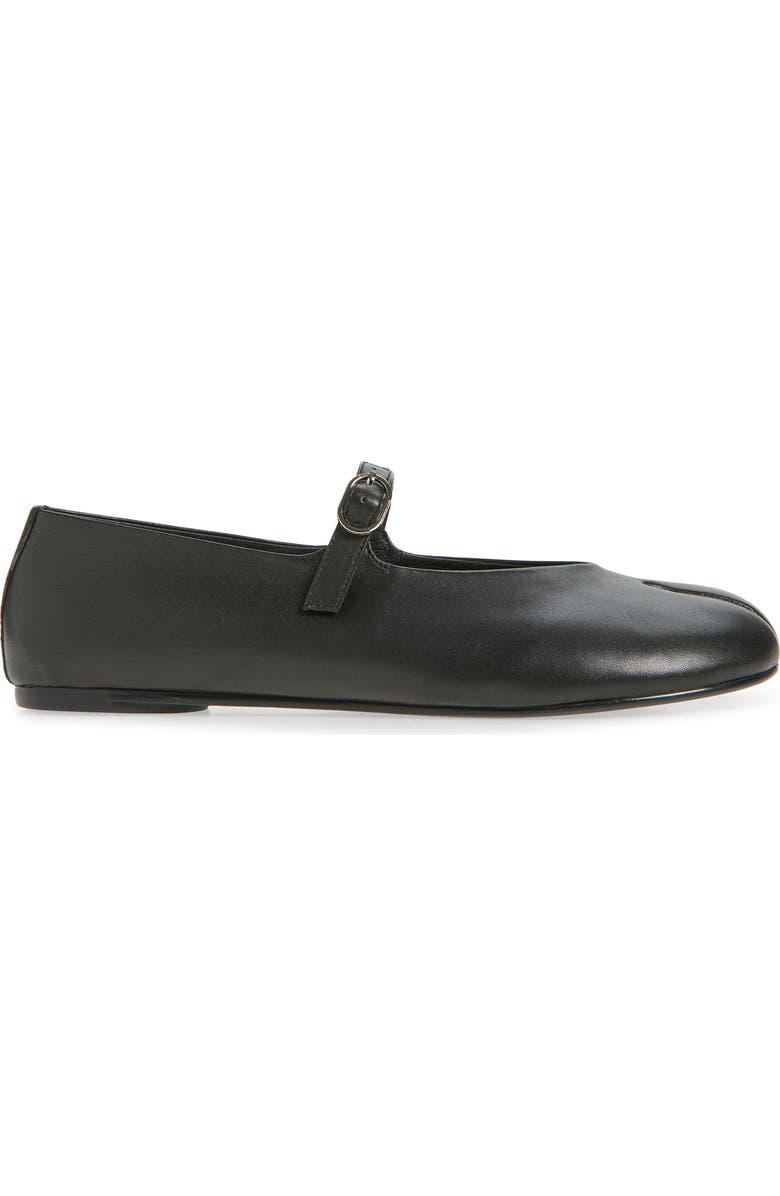 Jeffrey Campbell Preakness Split Toe Mary Jane Flat, Alternate, color, Black