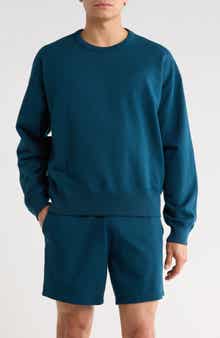 Midweight Terry Relaxed Crewneck Sweatshirt