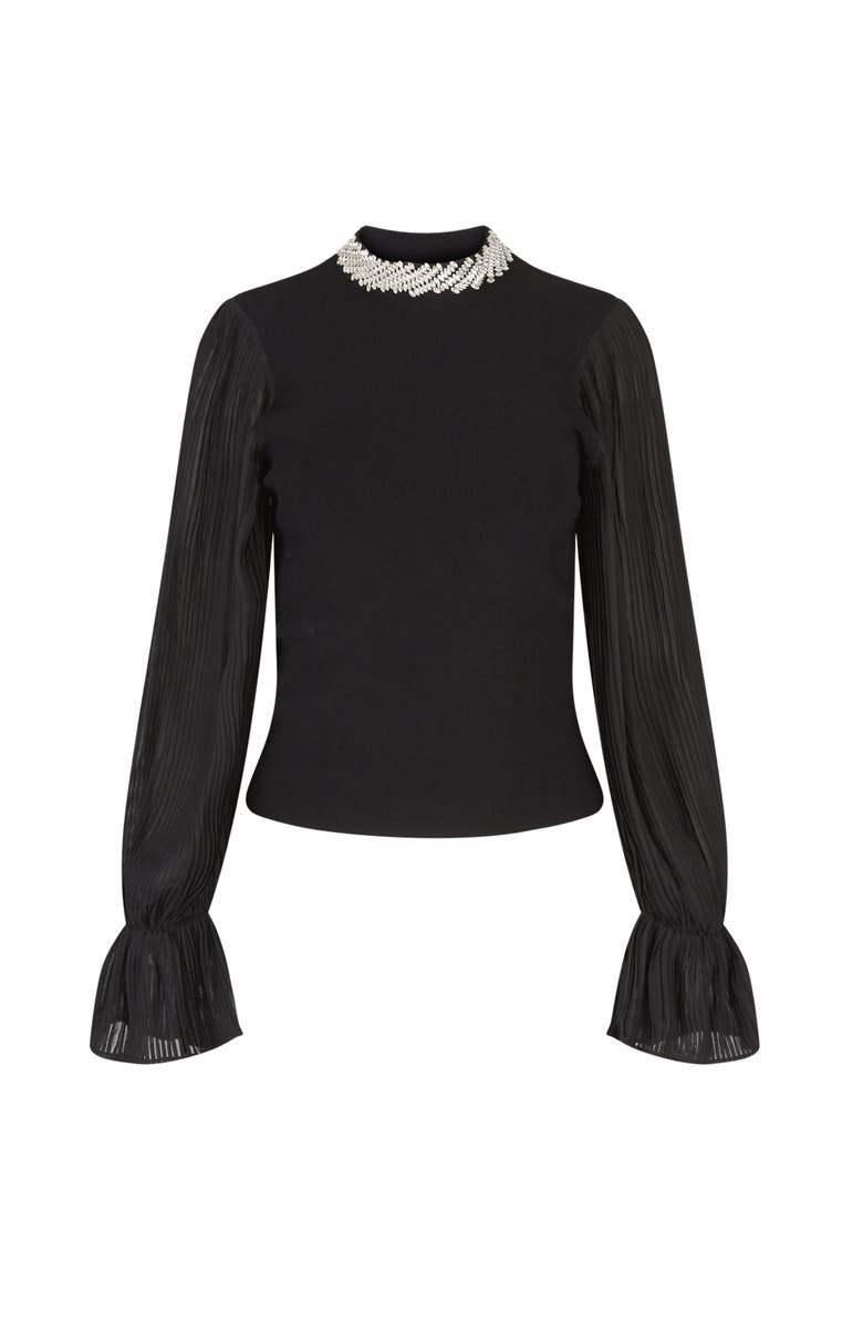 Anne Fontaine Brianca Top, Main, color, Black