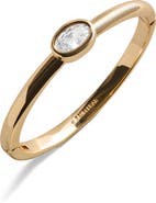 BaubleBar Lexi Cubic Zirconia Hinge Bangle
