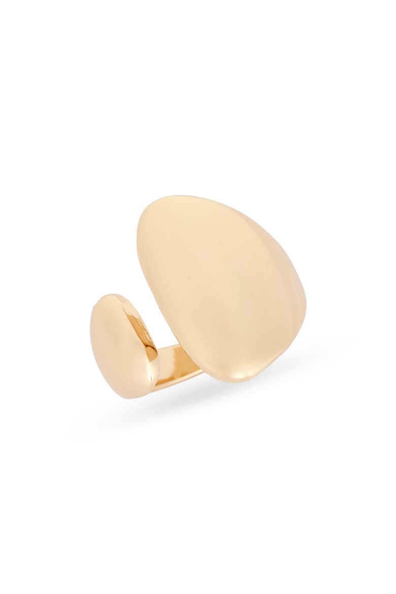 Chunky Statement Cuff Ring, Main, color, GOLD